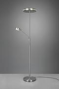 Lampy stojące - Franklin LED lampa podłogowa 2-punktowa nikiel mat 426510207 - miniaturka - grafika 1