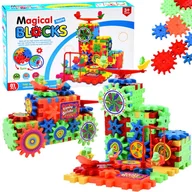 Klocki - Wafle klocki dla małych budowniczych 81 ele ZA2951 - miniaturka - grafika 1