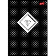 Zeszyty szkolne - St. Majewski Zeszyt A5 60k linia laminowany DIAMONDS folia soft touch lakier miejscowy p10 - miniaturka - grafika 1