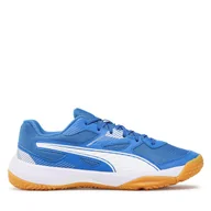Buty sportowe damskie - Buty halowe Puma Solarflash II 106882 03 Niebieski - miniaturka - grafika 1