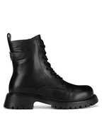 Botki damskie - Badura Botki WFA2594-1Z Czarny - miniaturka - grafika 1