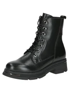 Botki damskie - CAPRICE Damskie sztyblety Lace Boot Heel 9-25218-43, Czarna papka, 37 EU - miniaturka - grafika 1