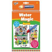 Zabawki kreatywne - Kolorowanka wodna Galt Water Magic Sport (5011979626332) - miniaturka - grafika 1