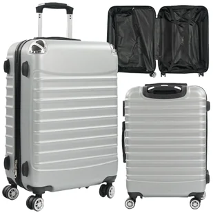 Walizka Artnico 63 l 64x43x25 cm średnia szara - Torby podróżne - miniaturka - grafika 1