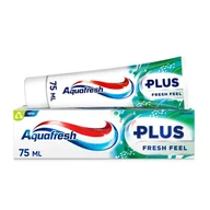 Pasty do zębów - Aquafresh Plus Fresh Feel pasta do zębów z fluorkiem 75ml - miniaturka - grafika 1