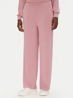 Spodnie sportowe damskie - Fransa Spodnie dresowe 20615556 Różowy Regular Fit - miniaturka - grafika 1