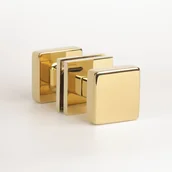 Klamki - Gałka Mora Q Złoty Poler Pvd Dwustr - miniaturka - grafika 1