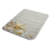 Dywaniki łazienkowe - Dywanik piankowy shells 50 x 70 cm multicolor - miniaturka - grafika 1