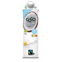 Coconut milk - napój kokosowy do picia 2 % tłuszczu bez dodatku cukrów fair trade 1 l - Produkty wegańskie i wegetariańskie - miniaturka - grafika 1