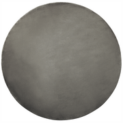 Dywany - Beliani Dywan okrągły z wiskozy 140 cm cm ciemnoszary GESI II - miniaturka - grafika 1