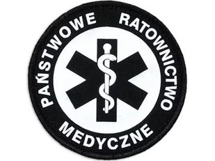 Emblemat Odblaskowy Państwowe Ratownictwo Medyczne 20 Cm - Odzież medyczna - miniaturka - grafika 1
