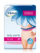 Pieluchy dla dorosłych - SCA Tena SCA HYGIENE PRODUCTS SP Z O.O Majtki chłonne Lady Pants Plus OTC Edition r L 8 szt 9084115 - miniaturka - grafika 1