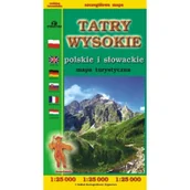 Przewodniki - Tatry Wysokie polskie i słowackie mapa - miniaturka - grafika 1