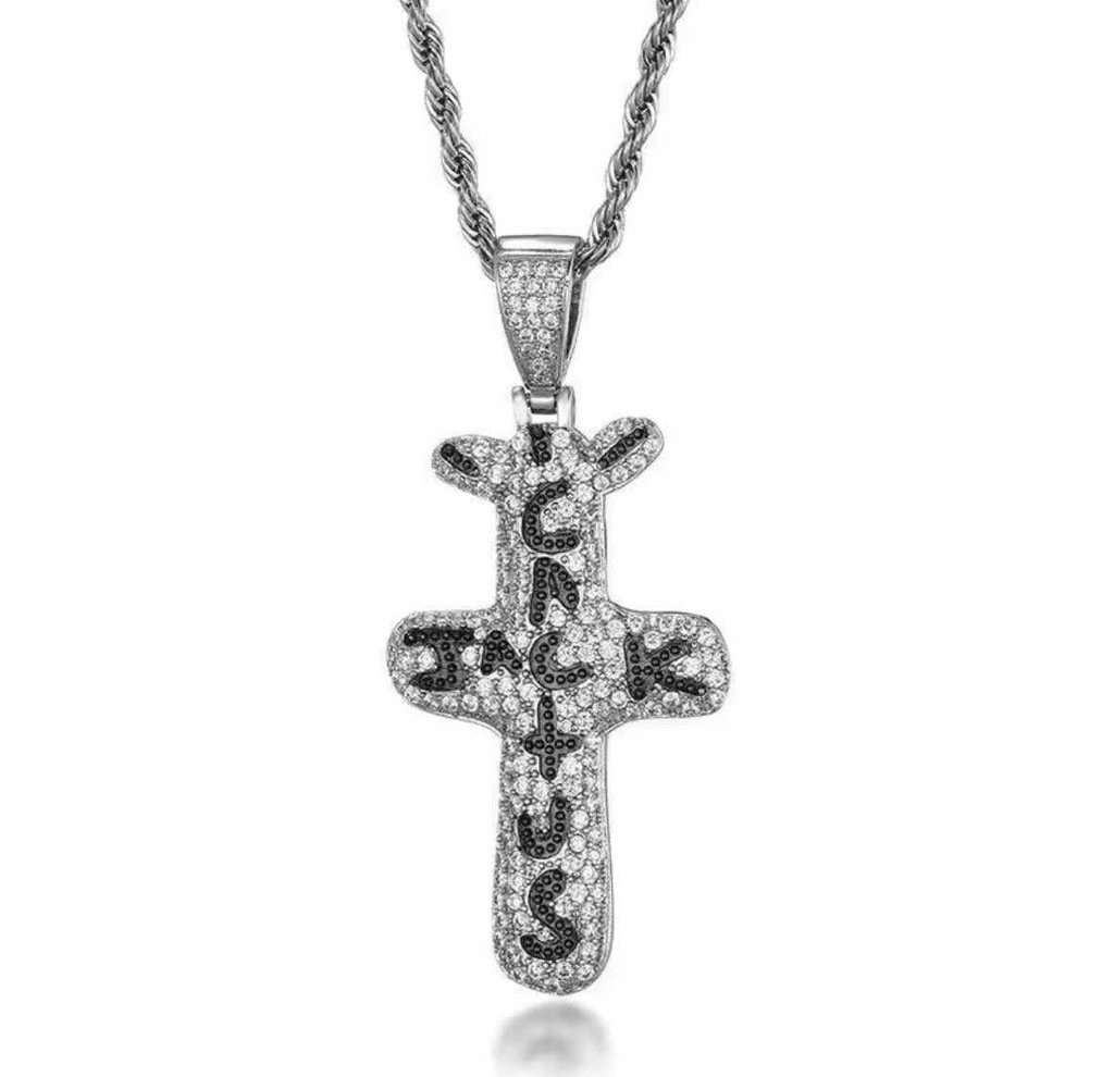 Naszyjnik chain cactus jack travis scott iced
