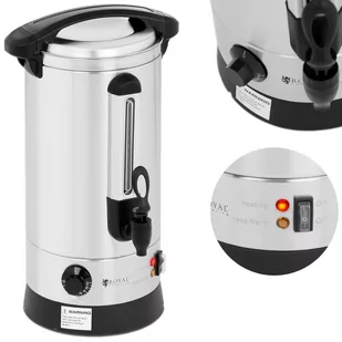 Warnik podgrzewacz do wody grzańca podwójne ścianki stalowy 8.7L 1500 W - Wyposażenie lokali gastronomicznych - miniaturka - grafika 1