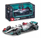 Samochody i pojazdy dla dzieci - BOLID F1 Mercedes AMG W13 Hamilton 1:43 BBURAGO - miniaturka - grafika 1