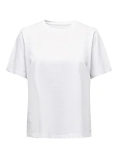 ONLY Koszulka damska ONLONLY S/S JRS NOOS Top, biała, S, biały, S - Koszulki i topy damskie - miniaturka - grafika 1