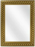 Lustra - Złote lustro glamour w dekoracyjnej ramie G9-M22 - miniaturka - grafika 1