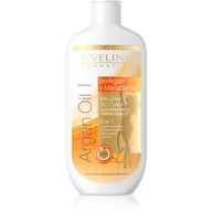 Balsamy i kremy do ciała - Eveline Cosmetics Argan Oil nawilżające i ujędrniające mleczko do ciała 350 ml - miniaturka - grafika 1