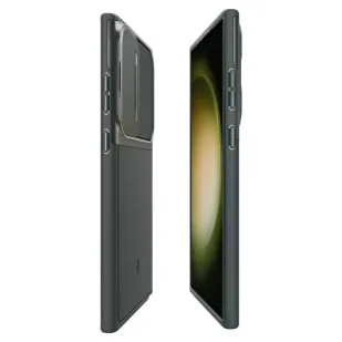 Etui Spigen Optik Armor do Samsung Galaxy S23 Ultra Abyss Green - Etui i futerały do telefonów - miniaturka - grafika 10