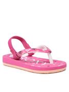 Buty dla dziewczynek - Roxy Sandały AROL100004 Różowy - miniaturka - grafika 1