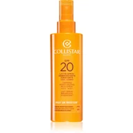 Balsamy i kremy do opalania - Collistar Smart Sun Protection Tanning Moisturizing Milk Spray SPF20 preparat do opalania ciała 200 ml unisex - miniaturka - grafika 1