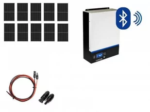 Hybrydowy zestaw solarny off-grid ESB-10kW + 10xPV Mono 2 x (kable 2x25m) - Panele fotowoltaiczne - miniaturka - grafika 1