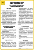 Instrukcje stanowiskowe BHP - IAI04 INSTRUKCJA BHP PRZY MAGAZYNOWANIU PALIW I SMARÓW W ROLNICTWIE, PN - PŁYTA PCV 1MM; (245X350MM) - miniaturka - grafika 1