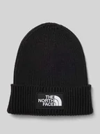Czapki dla dzieci - Czapka beanie z detalem z logo - miniaturka - grafika 1