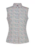 Koszulki sportowe damskie - CMP Koszula funkcyjna w kolorze turkusowo-pomarańczowym - miniaturka - grafika 1