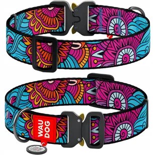 WAUDOG - Obroża dla psa "Lato" z QR-paszportem (sz.35mm, dl.46-70cm, XXL) - Obroże dla psów WAUDOG - Obroża dla psa "Lato" z QR-paszportem (sz.35mm, dl.46-70cm, XXL) - Obroże dla psów - miniaturka - grafika 1