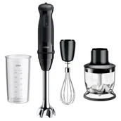 Blendery ręczne - Blender MultiQuick 5 MQ50202M Czarny - miniaturka - grafika 1