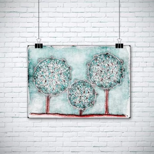Plakat Drzewa 50x70cm - Plakaty - miniaturka - grafika 1