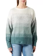 Swetry damskie - ESPRIT Sweter damski, 458/Teal Blue 4, XS - miniaturka - grafika 1