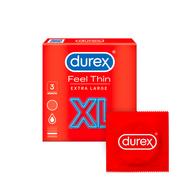 Prezerwatywy - Durex Feel Thin XL 3 pack - miniaturka - grafika 1