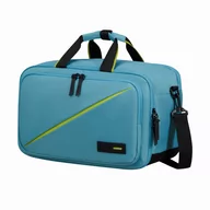 Plecaki - Plecak torba kabinowa z kieszenią na laptop American Tourister Take2cabin 3-Way Board Bag 15,6" Breeze Blue 25l (25x40x20cm Ryanair,Wizz Air) - miniaturka - grafika 1