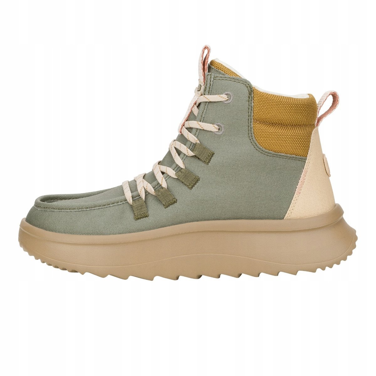 Damskie Buty Botki Trzewiki Zamszowe HeyDude Wendy Peak Apres Twill 40