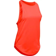 Koszulki sportowe damskie - Damski podkoszulek Under Armour  Whisperlight Mesh Tank Orange S - miniaturka - grafika 1
