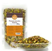 Orzechy i nasiona - Pistacje Łuskane Surowe Niesolone Naturalne Global Food 250G - miniaturka - grafika 1