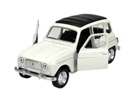 Samochody i pojazdy dla dzieci - WELLY OLD TIMER RENAULT 4 BIAŁY 1:34 SAMOCHÓD NOWY METALOWY MODEL 43741 - miniaturka - grafika 1
