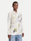 Koszule damskie - Desigual Koszula Newsarty 25WWCW14 Biały Loose Fit - miniaturka - grafika 1