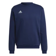 Bluzy sportowe męskie - Męska Bluza ADIDAS ENT22 SW TOP H57480 – Granatowy - miniaturka - grafika 1
