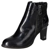 Botki damskie - Mustang Damskie sztyblety 1335-507, ciemnoniebieskie, 41 EU, granatowy, 41 EU - miniaturka - grafika 1