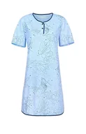 Piżamy damskie - Bawełniana koszula nocna Ala I 254 22, Kolor niebieski-wzór, Rozmiar XL, MARTEL - Primodo.com - miniaturka - grafika 1