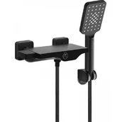 Baterie wannowe i prysznicowe - Fala Bateria prysznicowa Noir 2 75887 Czarny - miniaturka - grafika 1