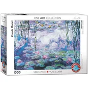 Puzzle - Eurographics Puzzle 1000 Lilie wodne Claude Monet 6000-4366 - miniaturka - grafika 1