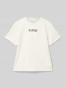 Koszulki dla chłopców - T-shirt z nadrukiem ze sloganem - miniaturka - grafika 1