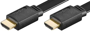 Kabel MicroConnect HDMI HDMI 1.5m HDM19191.5V1.4FLAT - Kable - miniaturka - grafika 1