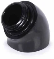 Chłodzenie wodne - Alphacool 45 stopni G1/4 cala męski do G1/4 cala żeński czarny - miniaturka - grafika 1