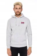 Bluzy męskie - LEE HOODY SHARP GREY MELE L82KUB03 M - miniaturka - grafika 1